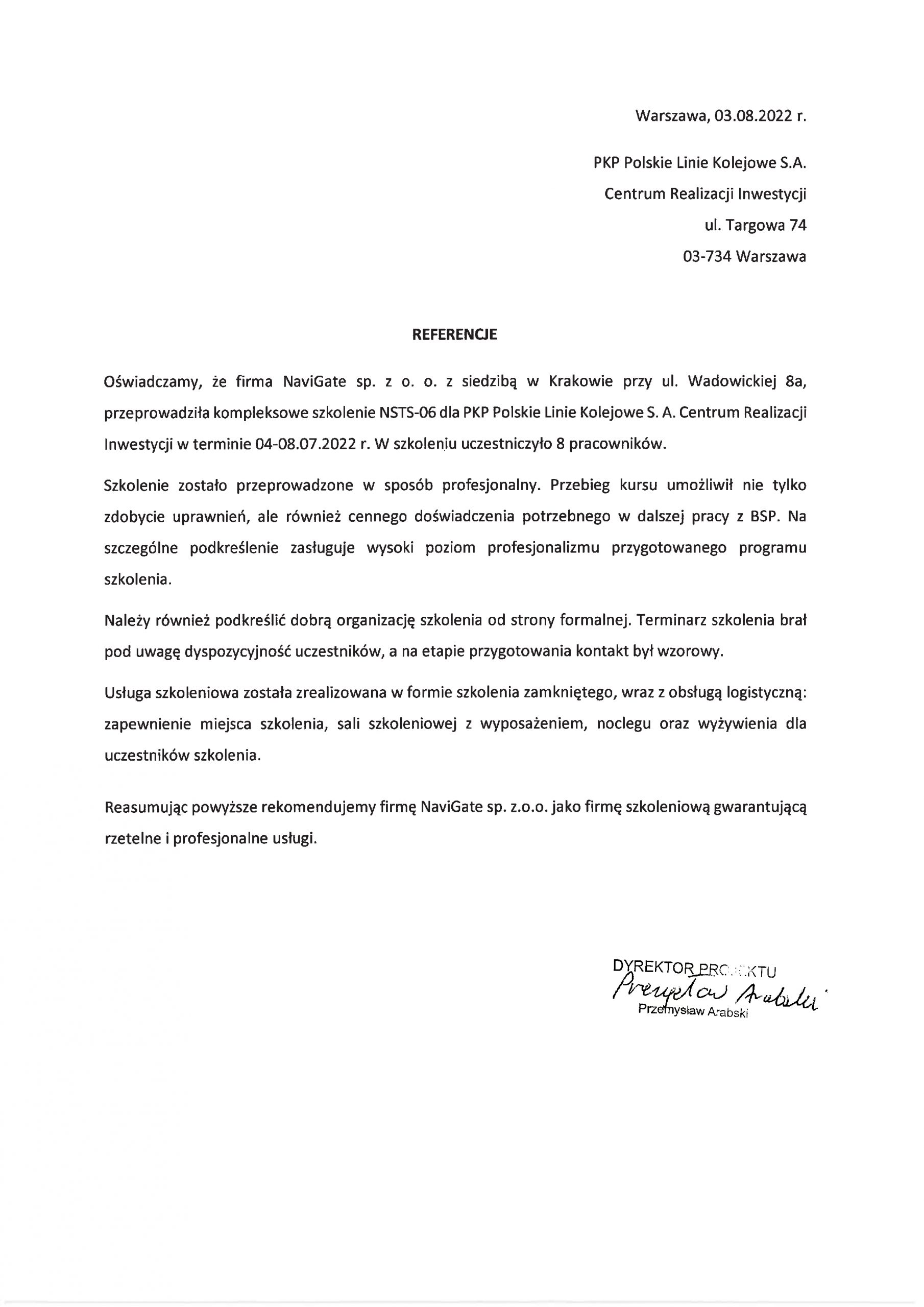 PKP Polskie Linie Kolejowe S.A.