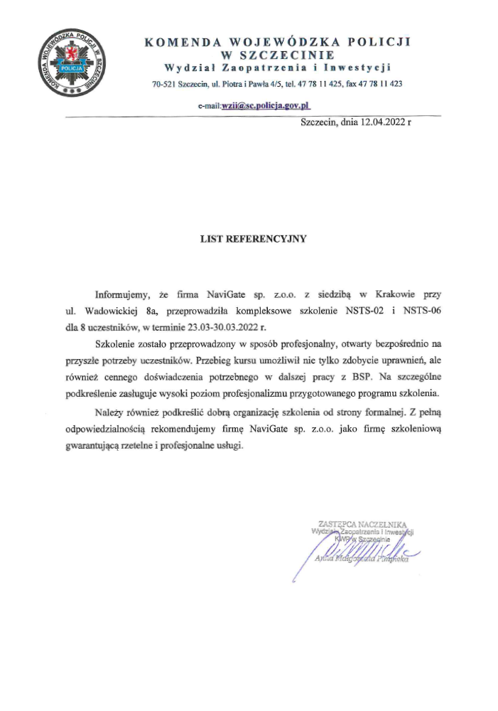 Komenda Wojewódzka Policji w Szczecinie