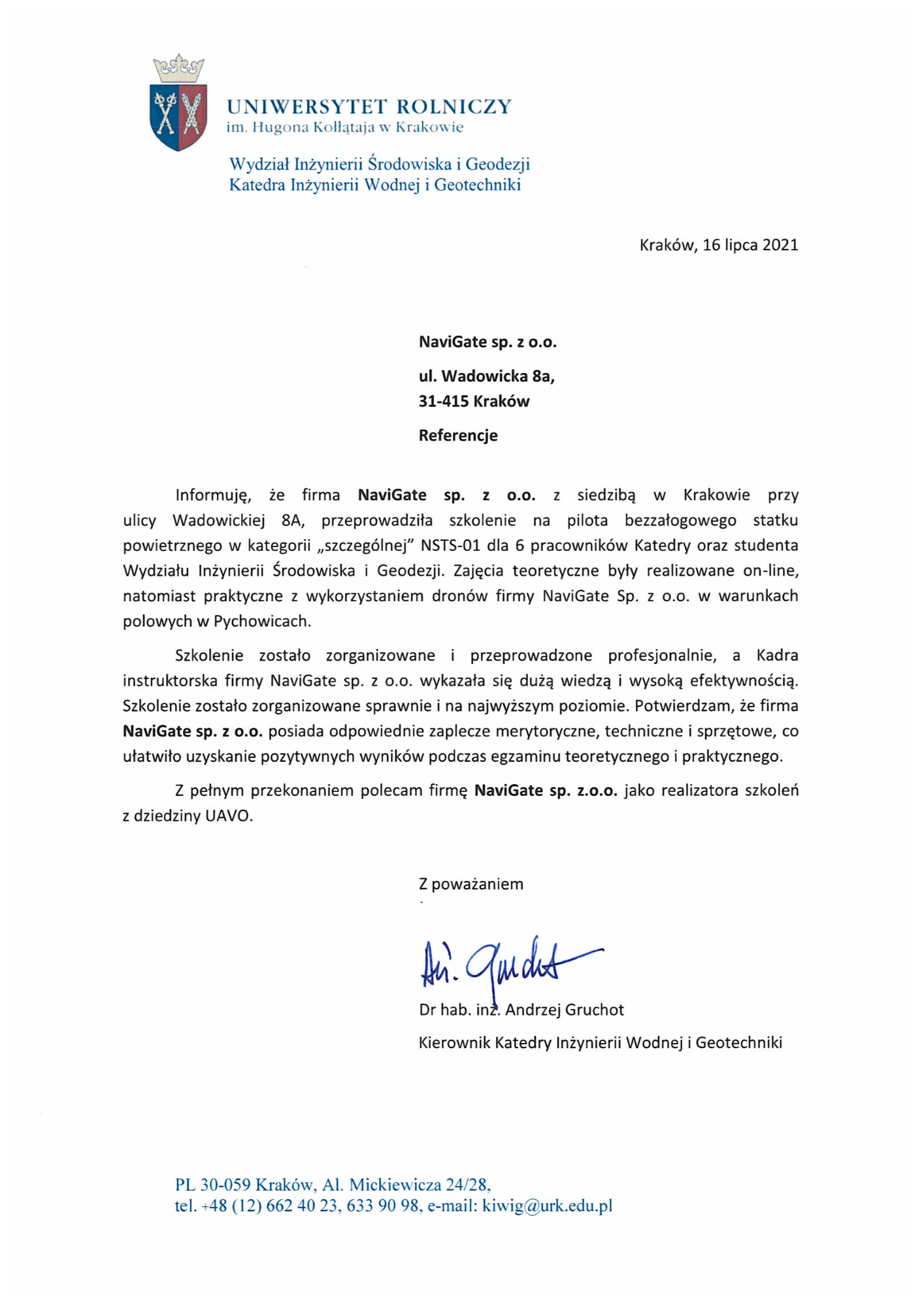 Uniwersytet Rolniczy w Krakowie