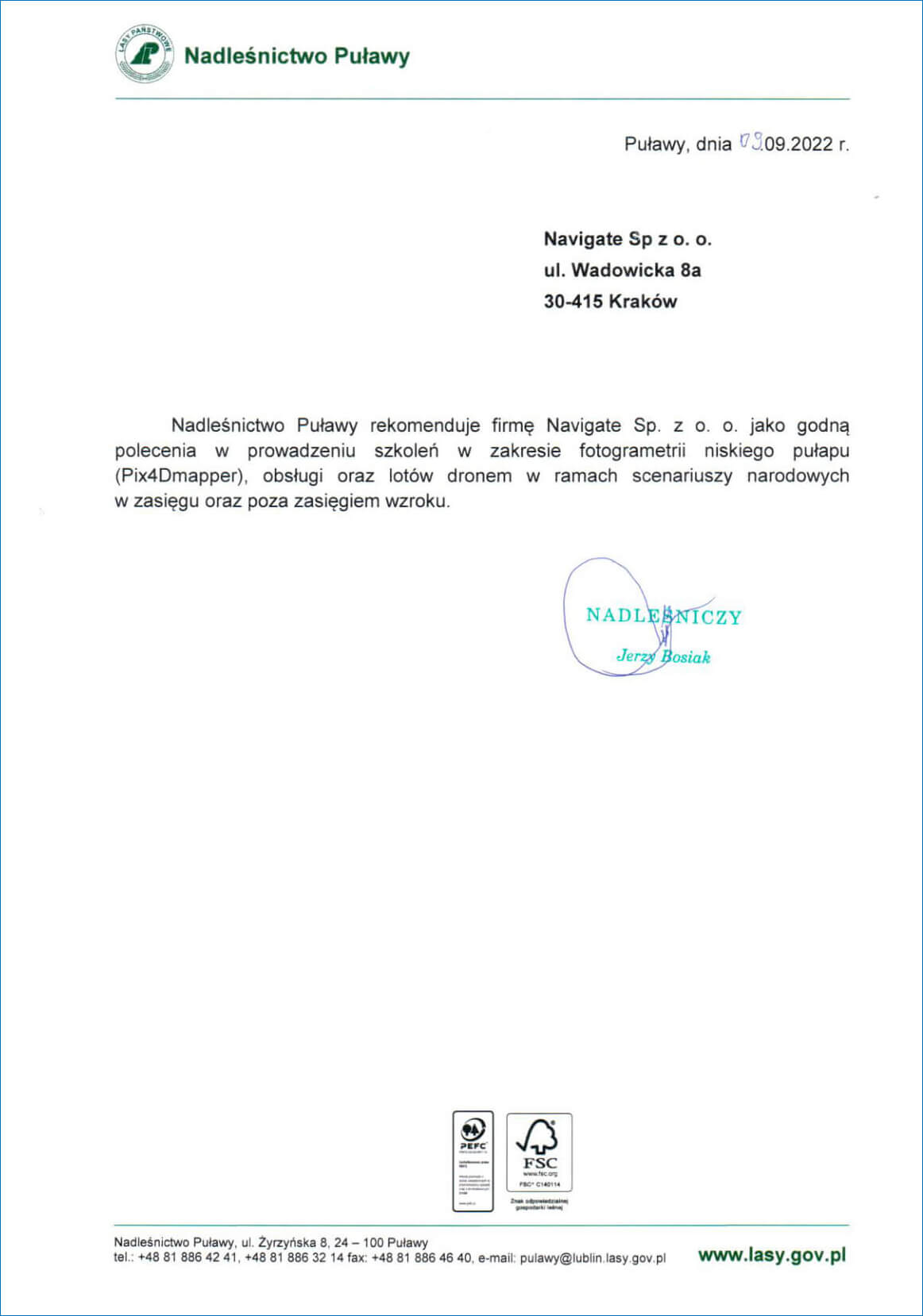 Nadleśnictwo Puławy